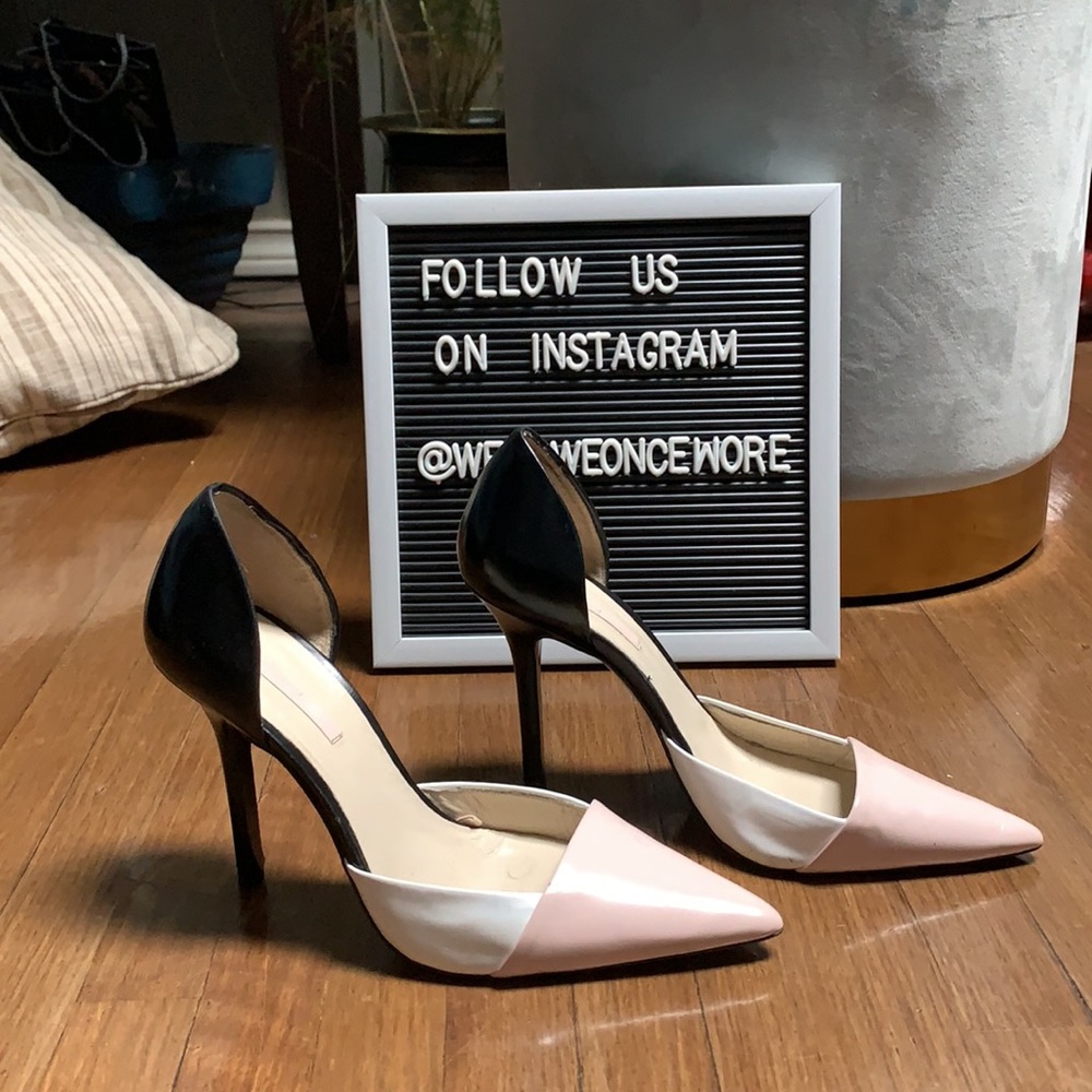 Zara Colour Block Heels